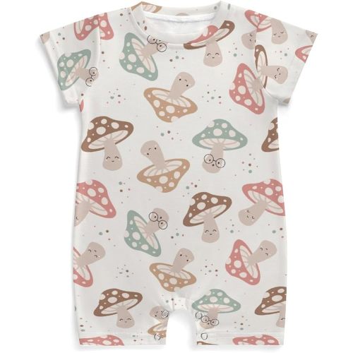 Newborn Baby Romper Clothing Cute Infant Short Sleeve Clothes Jumpsuit Playsuit One Piece Outfit for Boy Girl