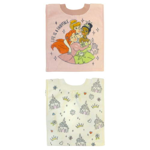 Disney Princess Girl 2 Pack Pullover Bib