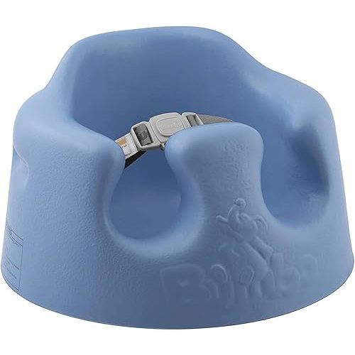 Bumbo Baby Floor Seat, Portable Sit Up Activity and Eating Chair, Powder Blue