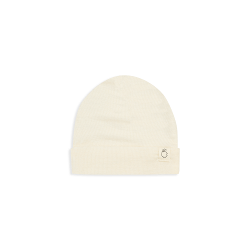 Newborn merino wool/silk hat in Nature - Dilling