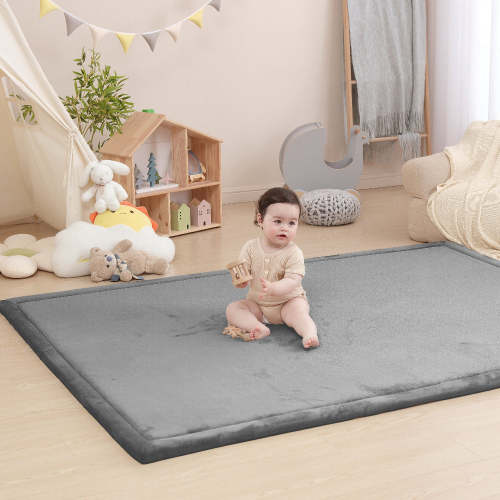 HulooSleep® 1.3" Thick Elasti-Foam Baby Play Mat – Huloosleep