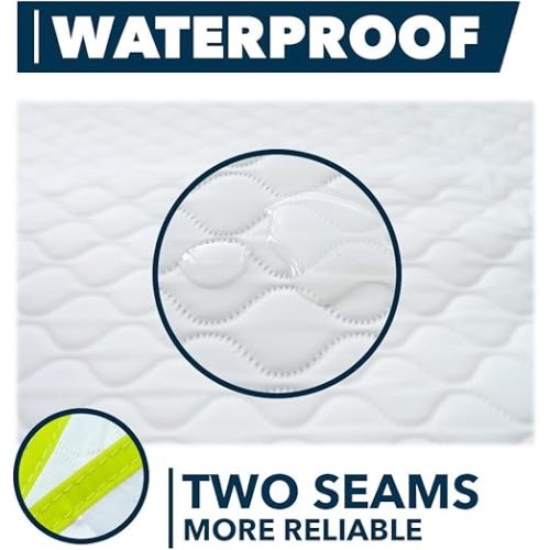Portable Changing Pad - Waterproof Baby Changing Mat - Large Size 25.5”x31.5”- Foldable Wipeable Diaper Changing Pad - Change Diaper in Any Places On The Go for Boys & Girls - Storage Bag