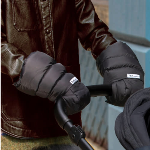 7am Warmmuffs - Plush - Black