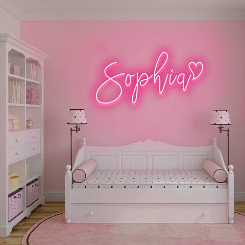 Custom Name Neon Sign,LED Name Sign,Baby Room Home Dorm Wall Decor,Neon Sign Bedroom,Light Up Name Sign,Gifts For Kids,Gifts For Graduates