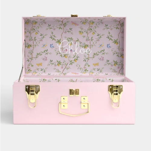 Mini Trunk - Pink - Sylvia's Summer / Embroidery