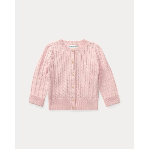 Mini-Cable Cotton Cardigan | Ralph Lauren