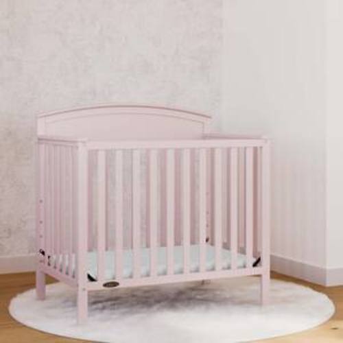 Benton Blush 4-in-1 Convertible Mini Crib