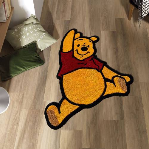 Winnie the Pooh Rug,Tufting Rug,Nursery Rug,Colorful Rug,Cute Rug,Custom Rug,Nursery Decor,Kids Rug, Hanmade Rug, Tufted Rug, Area Rugs