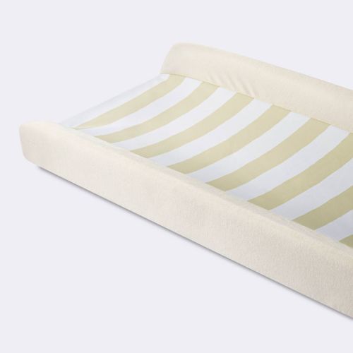 Wipeable Changing Pad Cover - Khaki Stripes - Cloud Island™