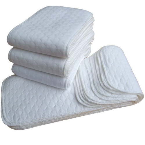 Baby Changing Pad 5 Pcs Recent Orders Cotton Diaper Changing Pad Portable Washable Reusable Changing Pad Liner Changing Pad Cover 3-Layer Cloth Nappy 13x5 Inch