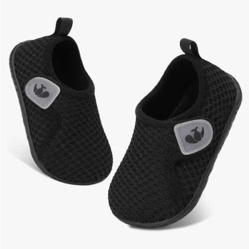 FEETCITY Baby Boys Girls First Walking Shoes Infant Sneakers Crib Shoes Breathable Lightweight Slip On Shoes