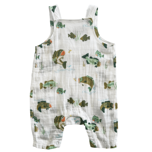 Muslin Overall, Bass Fishing