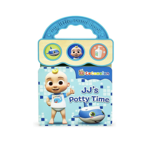 Cocomelon JJ's Potty Time 3-Button Potty Training Sound Board Book