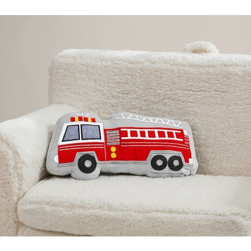 Firetruck Light-Up Pillow