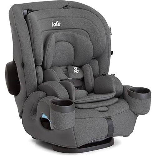 Saffron SI 4-in-1 Car Seat – Car Seat for Infants to Toddlers to Big Kids - 4 Modes, 10-Position No-Rethread Headrest & Harness (Thunder)