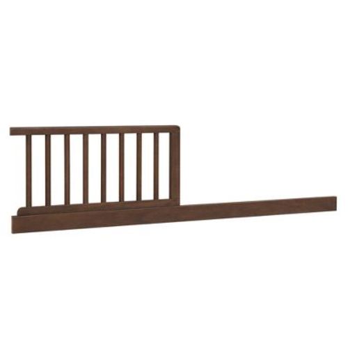 Delta Children Toddler Guardrail W203725 - Greenguard Gold Certified - Teak Brown