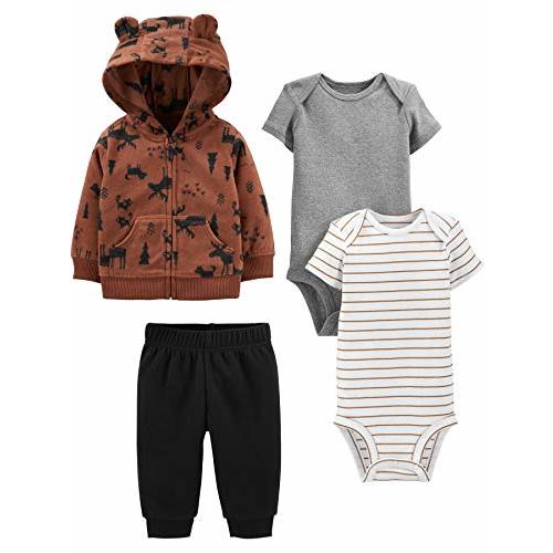 Simple Joys by Carter's baby-boys 4-piece Jacket, Pant, and Bodysuit Set
