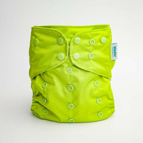 Solid Color: Essentials Pocket Cloth Diaper with Athletic Wicking Jersey, Grows with your Baby
