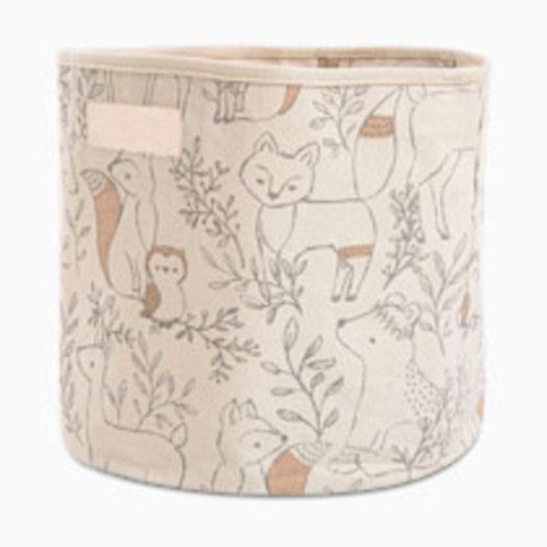 Crane Baby Cotton Canvas Storage Bin - Ezra