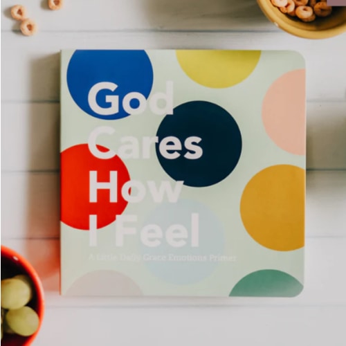 God Cares How I Feel Board Book | TDGC – The Daily Grace Co.