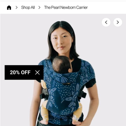 The Pearl Newborn Carrier