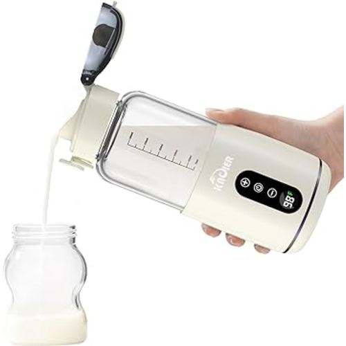 Baby Travel Essentials Portable Bottle Warmer, 9000mAh Battery-Powered Bottle Warmer On The Go, Baby Travel Essentials for Flying, Baby Must Haves 2024.