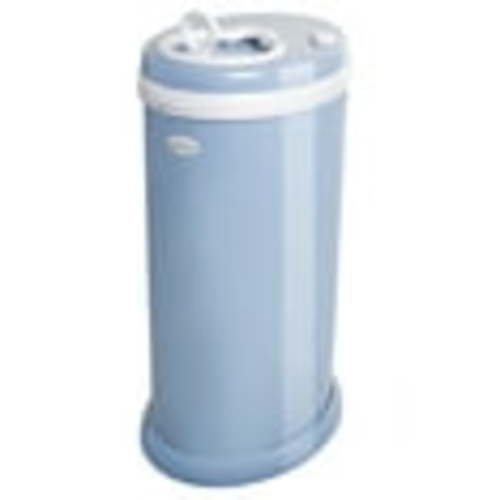 Ubbi Stainless Steel Diaper Pail, Odor Locking, No Special Bag Required, Award-Winning, Registry Must-Have, Cloudy Blue