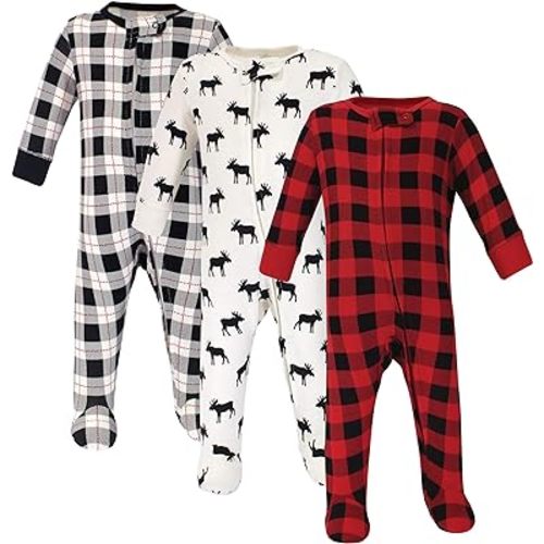 Hudson Baby Baby Cotton Sleep and Play