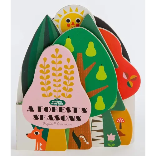 Bookscape Board Books: A Forest's Seasons: (Colorful Children?s Shaped Board Book, Forest Landscape Toddler Book)