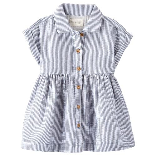little planet by carter's Baby Dress Made with Organic Cotton