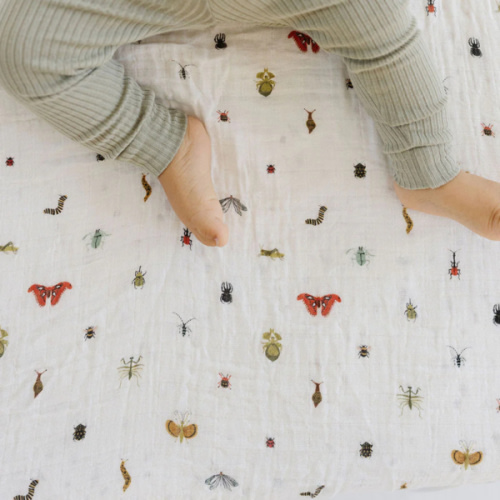 Cutie Crawlies Crib Sheet