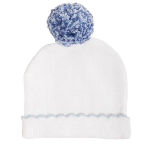 I'm Here Hat - Worth Avenue White with Buckhead Blue