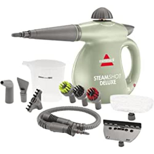 BISSELL SteamShot Deluxe Hard Surface Steam Cleaner with Natural Sanitization, Multi-Surface Tools Included to Remove Dirt, Grime, Grease, and More, 39N7A : Home & Kitchen