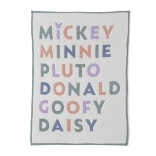 Mickey Mouse and Friends Stroller Blanket by Barefoot Dreams | Disney Store