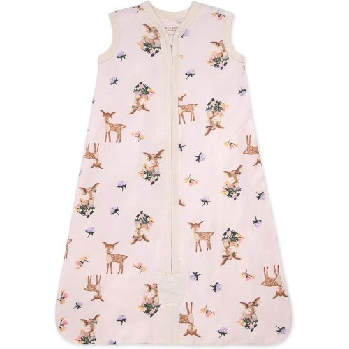 Burt's Bees Baby unisex-baby Beekeeper Wearable Blanket, 100% Organic Cotton, Swaddle Bag