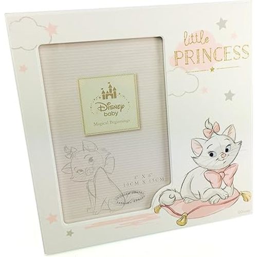 Disney Magical Beginnings 6'' x 4'' Photo Frame- Little Princess Marie (Aristocats)