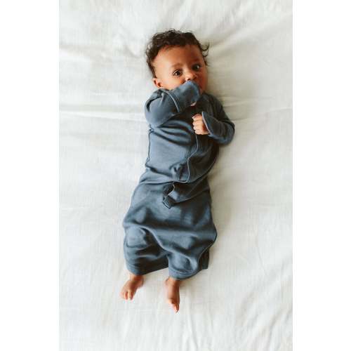 Goumikids Organic Baby Sleeper Gown - Midnight – goumikids