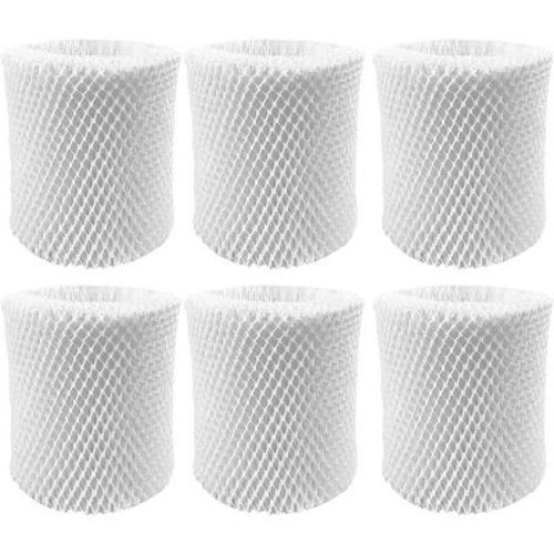 Nispira Bedside Wick Humidifier Filter Replacement for Canopy Bedside Humidifier, Long-Last Wood Pulp, 6 Packs