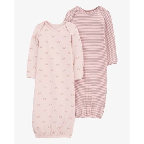 Baby Rainbow 2-Pack PurelySoft Sleeper Gowns - Carter's | Carter's