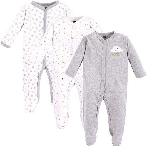 Hudson Baby Baby Cotton Sleep and Play