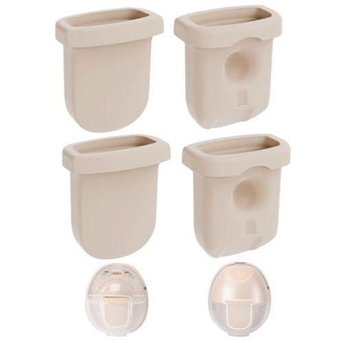 4Pcs Replacement Diaphragm for eufy Wearable Breast Pump E10/S1/S1 Pro - Food-Grade Silicone, Easy to Clean & Install