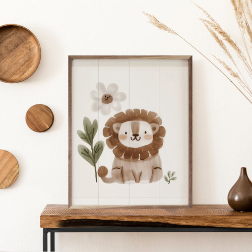 Indigo Safari Safari Nursery V Lion | Wayfair