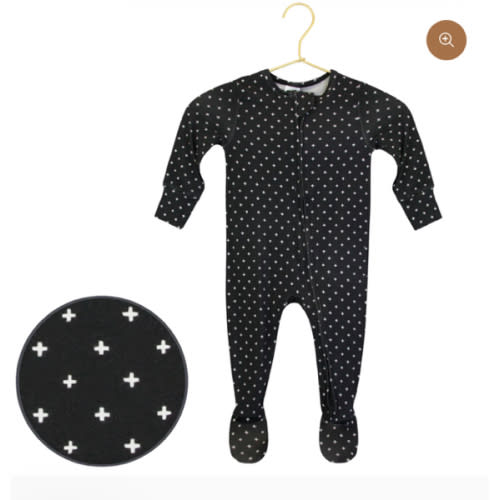 Lou Lou Zipper PJs- size 3-6 months