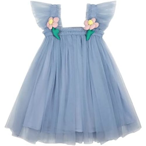 AGQT Baby Girls Tutu Dress Tulle Sundress Size 9M-5T