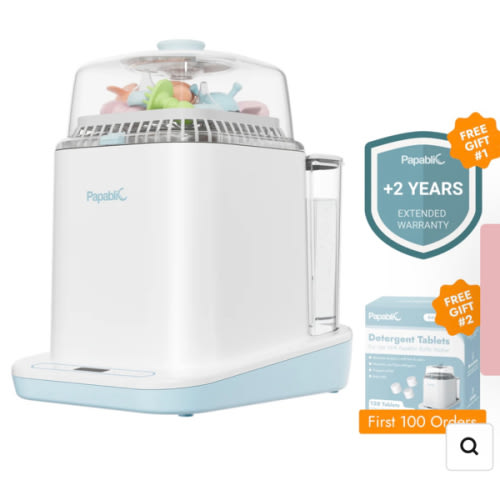 Baby Bottle Washer Sterilizer and Dryer All in One Bottle Cleaner