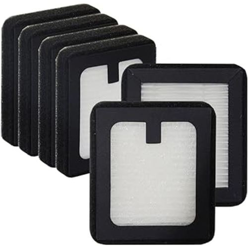PUREBURG Replacement Filter Compatible with Baby Brezza Sterilizer Dryer Advanced, 6-Pack H13 HEPA Air Clean Dust