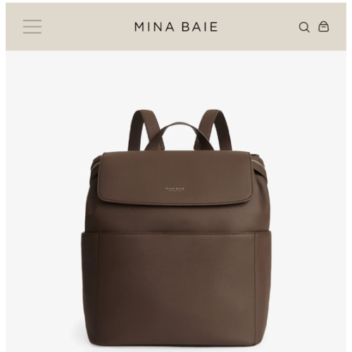Mina Baie Kinney Backpack Vegan
