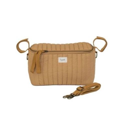 3 Sprouts Universal Quilted Stroller Organizer Caddy - Mustard