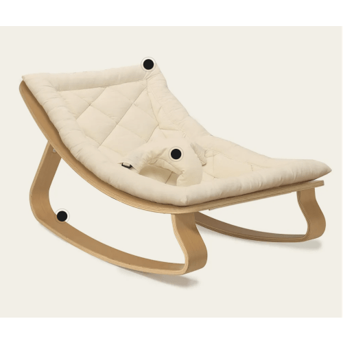 LEVO Baby Rocker in natural wood – Charlie Crane Paris