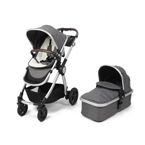 Jengo Panorama XTI Pram And Bassinet herringbone | Baby Bunting AU